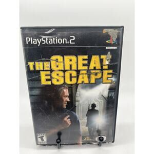 The Great Escape Game Playstation 2 PS2 - With Manual - Tested